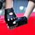 Half Finger Gloves Biker Driving Leather