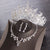 Set Silver Luxury Bridal Princess Crown Hair