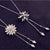 Fashion Chain Necklace for Women Silver