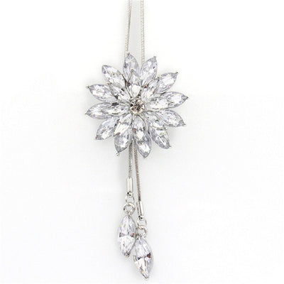 Fashion Chain Necklace for Women Silver