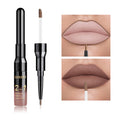 Double Head Liquid Matte Lipstick Lip Gloss