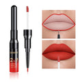 Double Head Liquid Matte Lipstick Lip Gloss