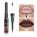 Double Head Liquid Matte Lipstick Lip Gloss