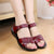 Flat Sandals Women Genuine Leather For Mother