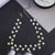 Statement Necklace Charm Simulated Pearl