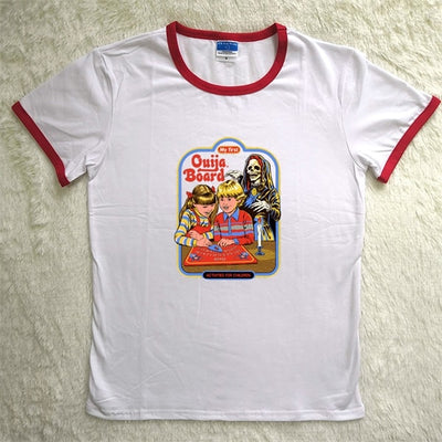 Let's Call The Exorcist Funny T Shirts Red