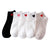 Short Socks Red Heart Cute College Fresh Female