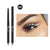 Dual ended eyeliner pencil with sponge glitter