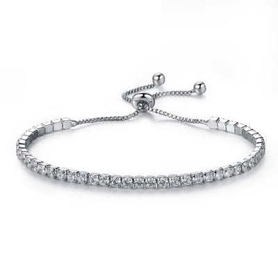 Wedding Crystal Bracelet Women Jewelry Shiny