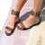 Women flats sandals gladiator summer transparent
