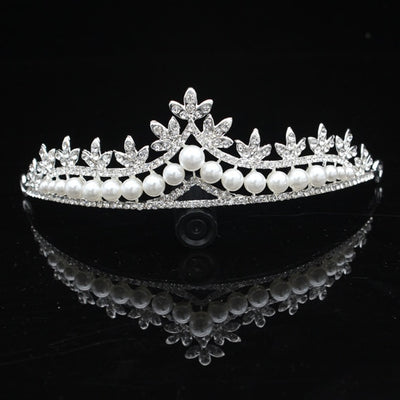 Gorgeous Silver Crystal Bridal Tiara Crown Bride