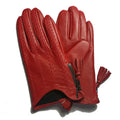 Genuine Leather Gloves Autumn Winter Thin