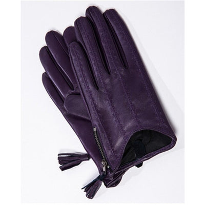 Genuine Leather Gloves Autumn Winter Thin