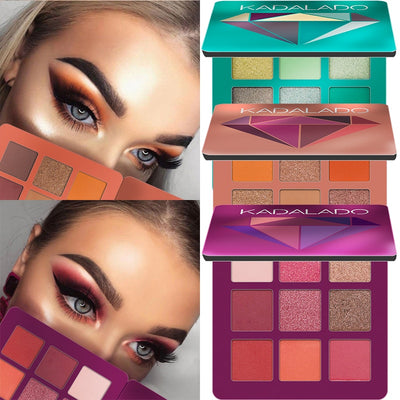 Eye Make Up Glitter & Matte Eyeshadow Palette