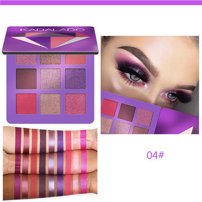 Eye Make Up Glitter & Matte Eyeshadow Palette