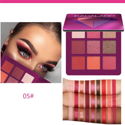 Eye Make Up Glitter & Matte Eyeshadow Palette