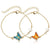 Fashion Link Bracelet with Oil Painted