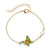 Fashion Link Bracelet with Oil Painted