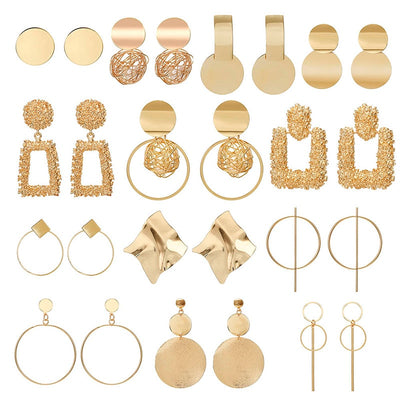Fashion Statement Earrings Big Geometric earrings
