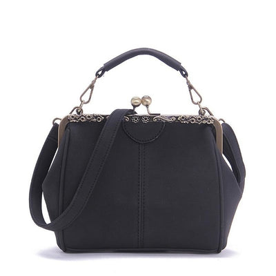 Shoulder Bags Women Matte Pu Leather Clip Women