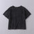 Vintage fashion Women washed o-neck T-shirt