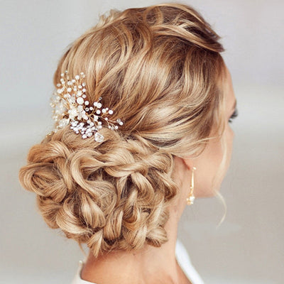 Pearl Hair Combs Wedding Hair Accessories