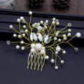 Pearl Hair Combs Wedding Hair Accessories
