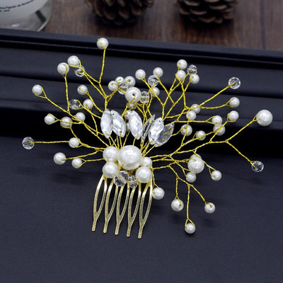 Pearl Hair Combs Wedding Hair Accessories