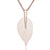 Pendants Sweater Chain Big Leaves Statement