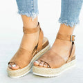 Summer Platform Sandals Comfy Wedges Shoes