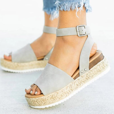 Summer Platform Sandals Comfy Wedges Shoes