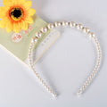 Fashion Luxury Big Pearl Headband Hair Band
