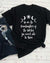 Witchcraft Black T-Shirt Grunge Moon Shirt