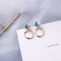 Korean Earrings New Fashion Simple Leopard