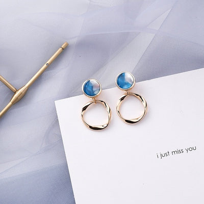 Korean Earrings New Fashion Simple Leopard