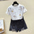 T shirt Women Clothes Summer Short Sleeve Embroidery