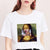 Spoof personality fashion Tshirt Short Sleeve