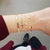 Women's Fashion Crystal Leaves Geometric Chain
